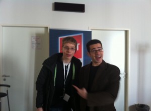 Ich mit Chris Pirillo, Gründer des Blog-Netzwerkes LockerGnome.com