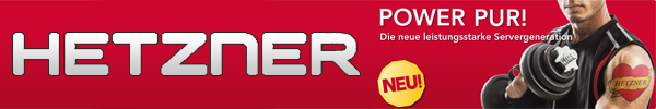 Neue Rootserver bei Hetzner